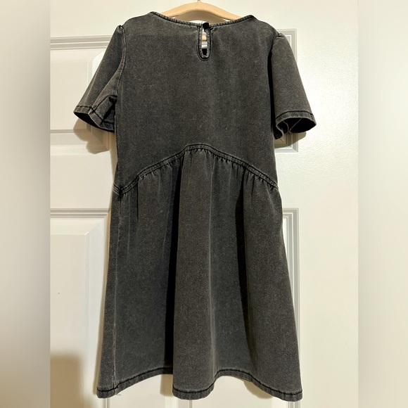 H&M Denim Look Jersey Dress 3-4T - Picture 5 of 7